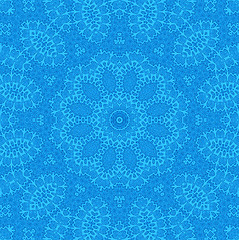 Image showing Abstract blue pattern