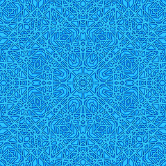 Image showing Blue abstract pattern