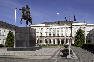 Image showing Polish Presidential Palace.