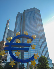 Image showing European Central Bank in Frankfurt