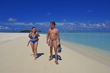 Image showing happy family on vacation