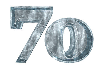Image showing frozen seventy
