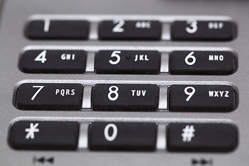 Image showing keypad