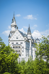 Image showing Castle Neuschwanstein Bavaria Germany