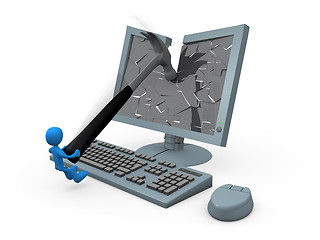 Image showing Smashing Monitor