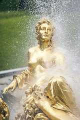 Image showing Golden Woman Fountain