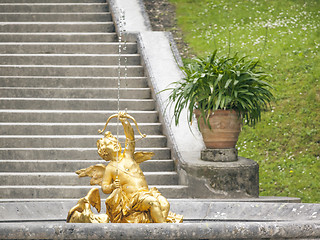 Image showing Golden Angel Fountain
