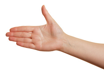 Image showing fingers together