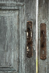 Image showing door handles