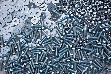 Image showing Abstraction of fasteners.