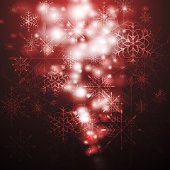 Image showing Abstract X-mas background. Vector illustration