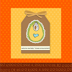 Image showing baby shower card