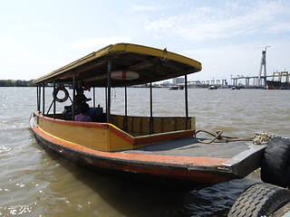 Image showing Small passenger ferry