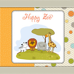 Image showing happy zoo