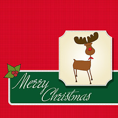 Image showing Christmas greeting card