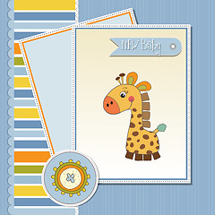 Image showing welcome baby card 