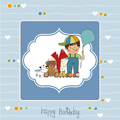 Image showing birthday greeting card