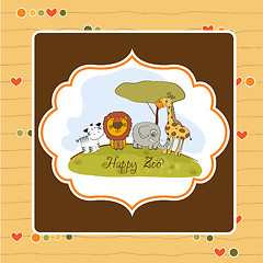 Image showing happy zoo