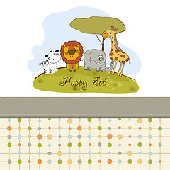 Image showing happy zoo