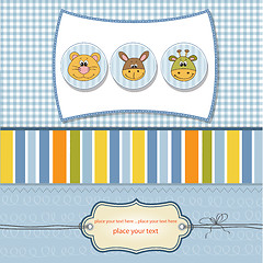 Image showing baby shower card