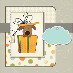 Image showing funny birthday card with dog