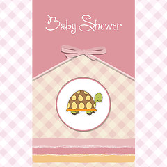 Image showing funny baby shower card