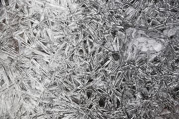 Image showing Natural ice texture.