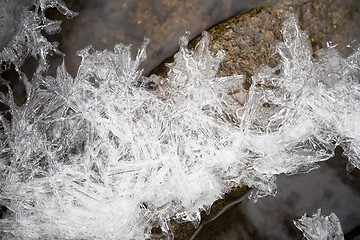 Image showing Water, ice and stone.