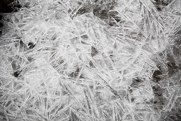 Image showing Natural ice texture.