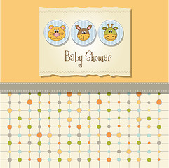 Image showing baby shower card