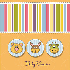 Image showing baby shower card