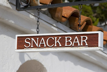 Image showing Snack Bar