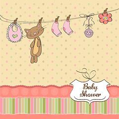 Image showing Baby shower invitation card