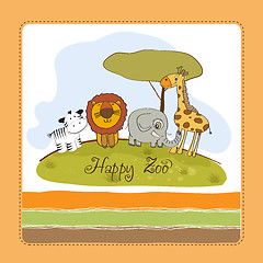 Image showing happy zoo