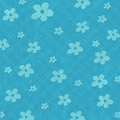 Image showing seamless pattern background with flowers