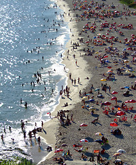 Image showing fun in the beach