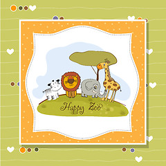 Image showing happy zoo