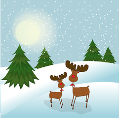 Image showing Christmas greeting card