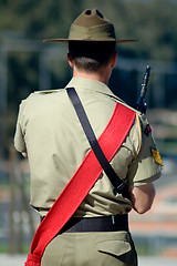 Image showing australian guard