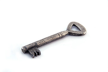 Image showing old steel key