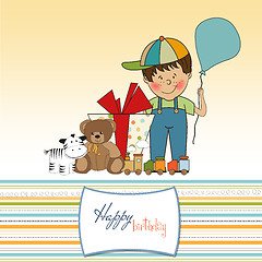 Image showing birthday greeting card