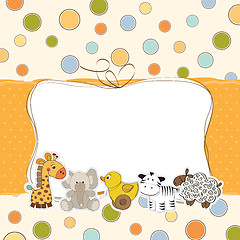 Image showing baby shower card