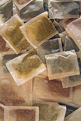 Image showing various tea bags