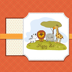 Image showing happy zoo