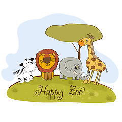 Image showing happy zoo