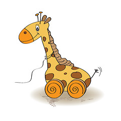 Image showing Cute Giraffe Toy