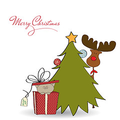 Image showing Christmas greeting card