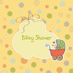 Image showing delicate baby shower card