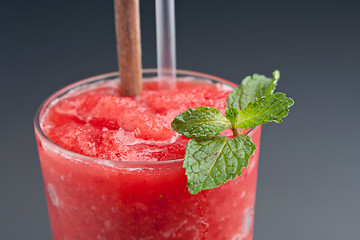 Image showing Red Tropical Cocktail