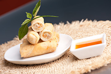 Image showing Thai Spring Rolls